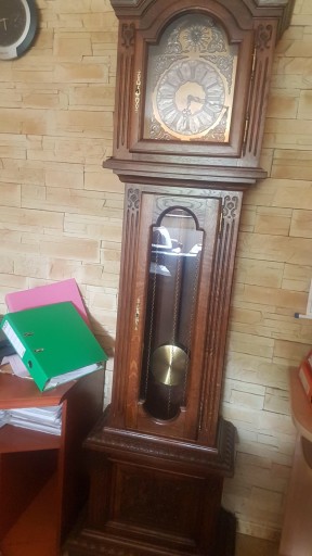 Zdjęcie oferty: Zabytkowy zegar stojący gabinetowy vintage antyk