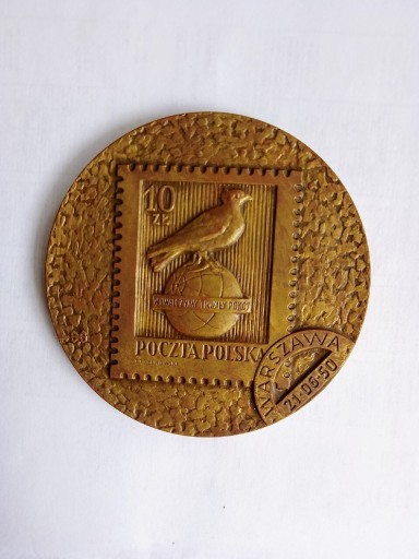 Zdjęcie oferty: Medal 25 Lat Polskiego Związku Filatelistów 1975