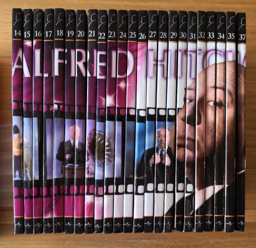 Zdjęcie oferty: Alfred Hitchcock przedstawia 21 tomów DVD