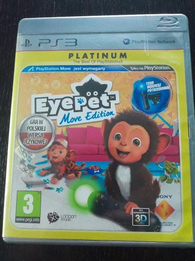 Zdjęcie oferty: Eyepet Move Edition PS3 PL