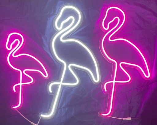 Zdjęcie oferty: Neon Flex Logo „Flaming”