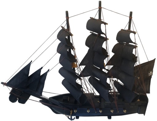 Zdjęcie oferty: Statek Żaglowiec Drewniany Piracki Herkules 50cm