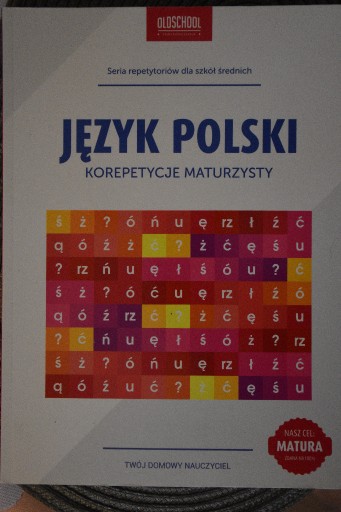 Zdjęcie oferty: język polski korepetycje maturzysty oldschool 