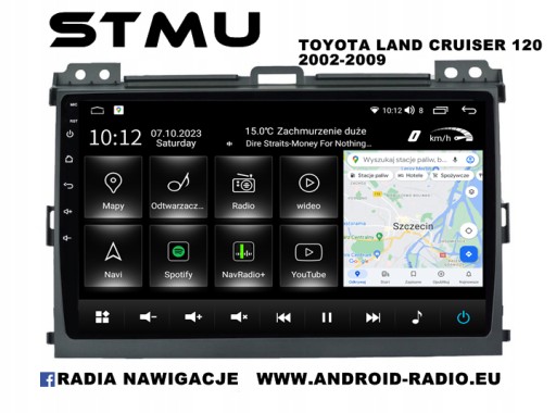 Zdjęcie oferty: Radio android 10.1" 4GB TOYOTA LAND CRUISER 02-09