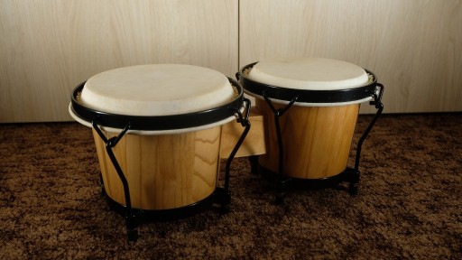 Zdjęcie oferty: Bongo set zestaw z instrukcją (bongosy, bębny)