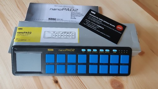 Zdjęcie oferty: KORG nanoPAD 2 Kompaktowy kontroler MIDI USB