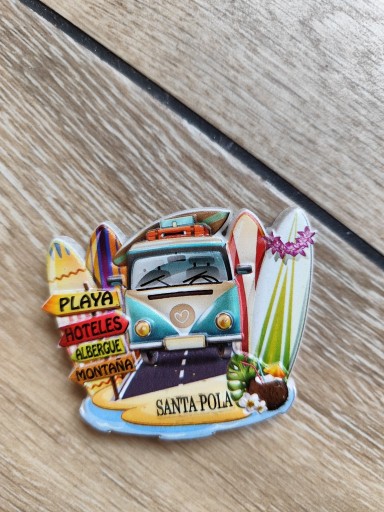 Zdjęcie oferty: Magnes na lodówkę Santa Pola