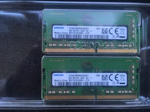 Zdjęcie oferty: Samsung DDR4 16GB 2x8GB 2666MHz SODIMM