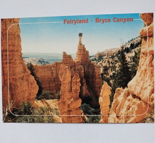 Zdjęcie oferty: Kartka pocz.Park Narod.Bryce Canyon Utah USA