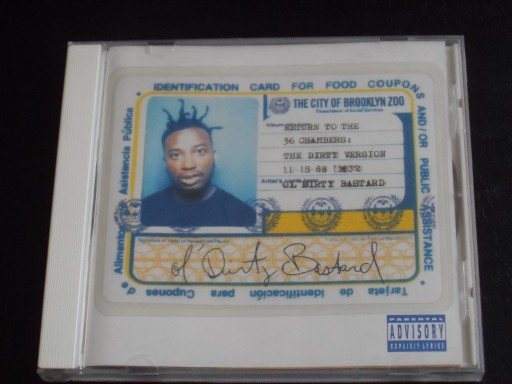 Zdjęcie oferty: OL DIRTY BASTARD - RETURN OF THE 36 CHAMBERS