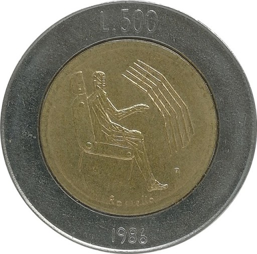 Zdjęcie oferty: San Marino 500 lire 1986, KM#195