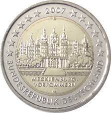 Zdjęcie oferty: NIEMCY- 2 EURO 2007 - Zamek w Schwerinie - A