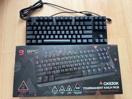 Zdjęcie oferty: Klawiatura mechaniczna SPC GEAR GK630K Brown