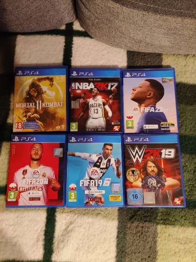 Zdjęcie oferty: Zestaw gier PlayStation 4