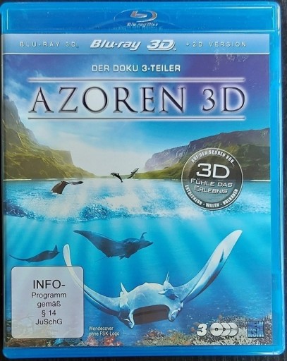 Zdjęcie oferty: Azory   3 x Blu-ray 3D