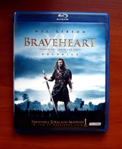 Zdjęcie oferty: BRAVEHEART Mel Gibson 2-disc Blu-ray Lektor