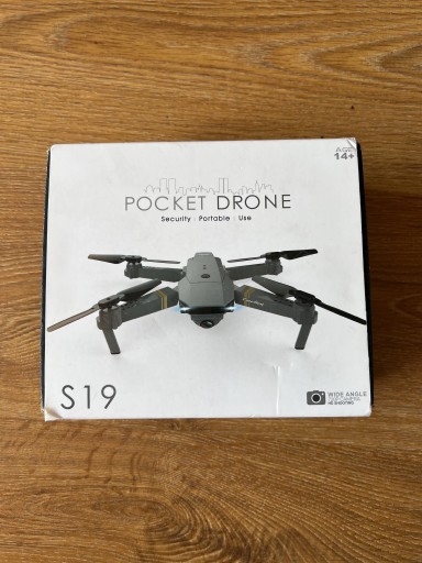 Zdjęcie oferty: Pocket Drone S19 720P WIFI HD cam CF 2.4GHz