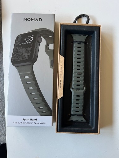 Zdjęcie oferty: Pasek silikonowy opaska do Apple Watch Ultra 10/9/8 42/44/46/45/49mm Nomad