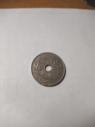 Zdjęcie oferty: Belgia 25 centymów 1922 Belgie 