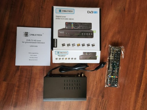 Zdjęcie oferty: Cabletech tuner dvb-t2 H.265 HEVC URZ0336B