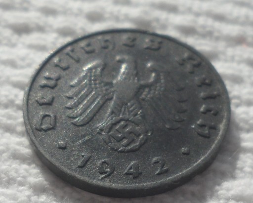 Zdjęcie oferty: III Rzesza 1 reichspfennig 1942 B Wiedeń Austria