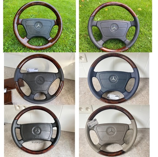 Zdjęcie oferty: Drewno kierownica Mercedes w140 W124 R129 R107 201