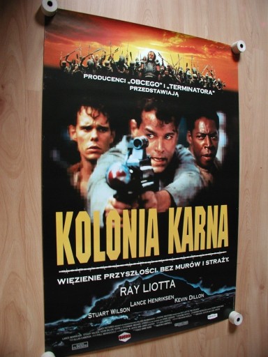 Zdjęcie oferty: KOLONIA KARNA (1994) R. Liotta - Plakat lata 90-te