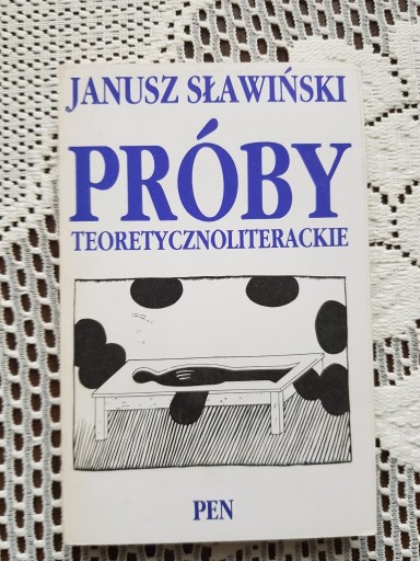 Zdjęcie oferty: Janusz Sławiński - Próby teoretycznoliterackie