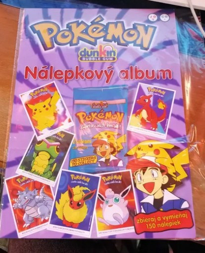 Zdjęcie oferty: Album dunkin Pokemon rarytas