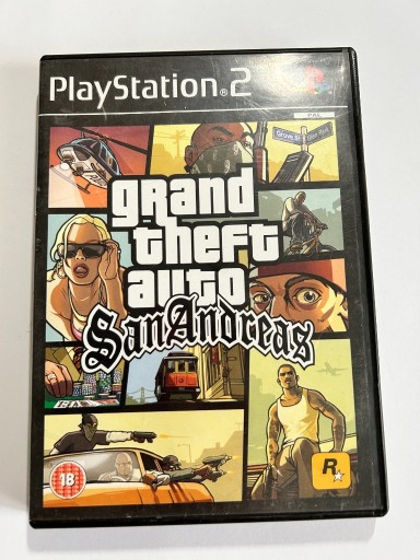 Zdjęcie oferty: Gra Grand Theft Auto San Andreas  (PS2)