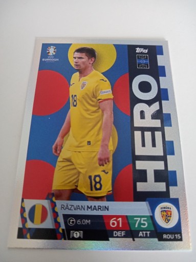 Zdjęcie oferty: Topps Match Attax Euro 2024 Hero Marin