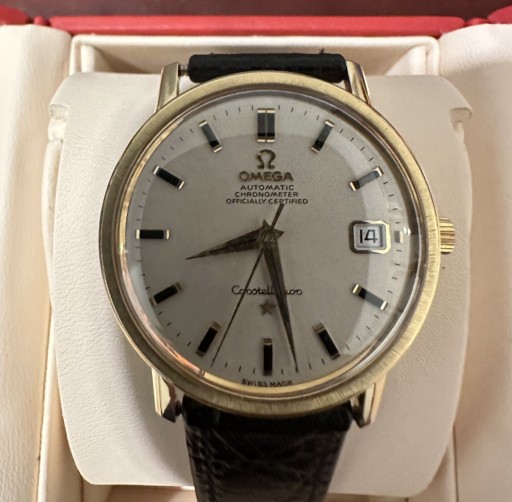 Zdjęcie oferty: Omega Constellation Automatic złoty zegarek 