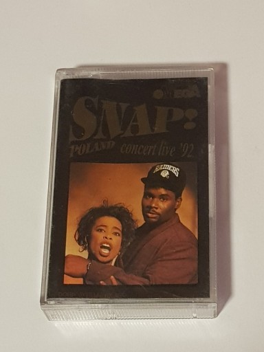 Zdjęcie oferty: Kaseta magnetofonowa SNAP CONCERT LIVE POLAND 1992