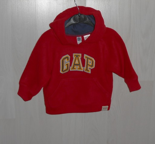 Zdjęcie oferty: czerwona dziecięca bluza Gap 12/18