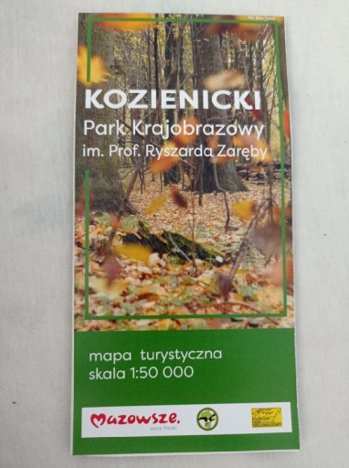 Zdjęcie oferty: Kozienicki Park Krajobrazowy mapa 