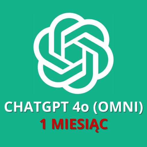 Zdjęcie oferty: ChatGPT-4o | Chat GPT 4 | NAJTANIEJ | 1 MIESIĄC