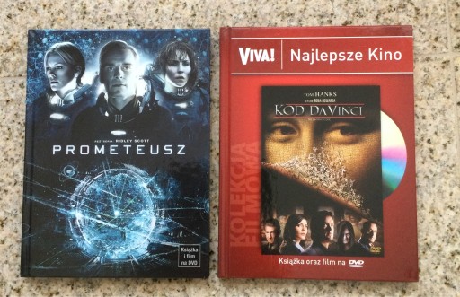 Zdjęcie oferty: PROMETEUSZ , KOD DA VINCI  -  DVD