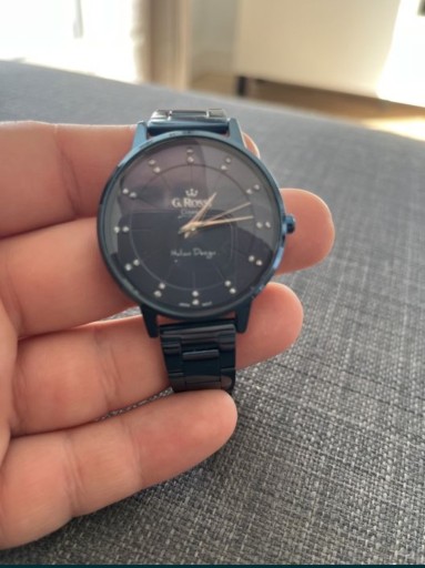 Zdjęcie oferty: Zegarek Casual G. ROSSI - blue