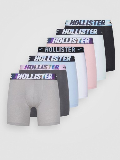 Zdjęcie oferty: HOLLISTER - Bokserki - 7-pak - NOWE - r. S - 359zł