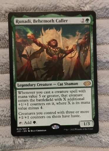 Zdjęcie oferty: Runadi, Behemoth Caller karta MTG 