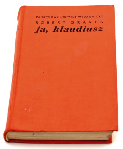 Zdjęcie oferty: Ja, Klaudiusz Robert Graves Wyd. III, 1970