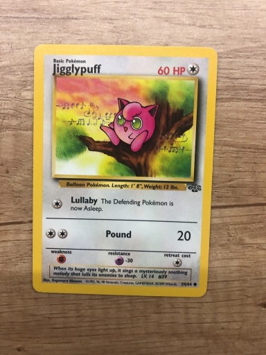 Zdjęcie oferty: Karta Pokemon Jigglypuff Jungle 54/64