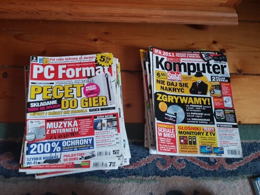 Zdjęcie oferty: Stare gazety komputerowe Komputer Świat, PC Format