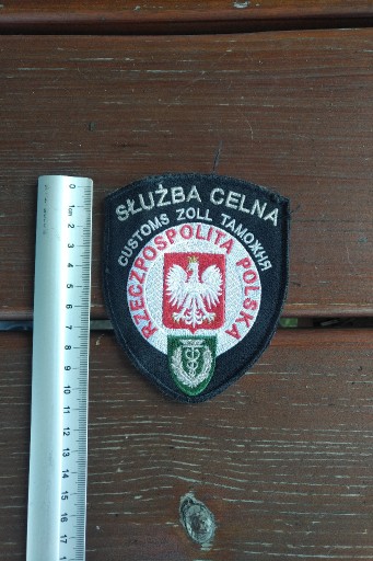 Zdjęcie oferty: Odznaka/naszywka Służba Celna | Zoll | Polska