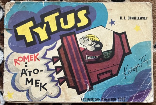 Zdjęcie oferty: Tytus, Romek i A'Tomek - księga III, wydanie I, 1968 r.