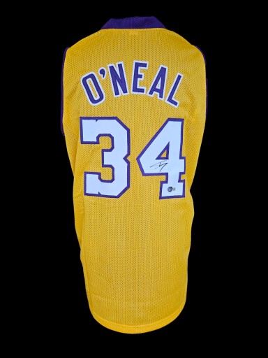Zdjęcie oferty: Autograf NBA Shaquille O’NEAL LA Lakers koszulka