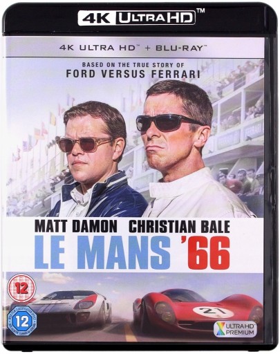 Zdjęcie oferty: Le Mans '66 4K+Blu ray wer.POLSKA wyd.UK