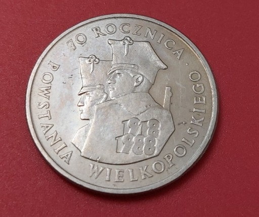 Zdjęcie oferty: 100zł 1988r. 70.Rocznica Powstania Wielkopolskiego