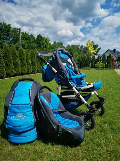 Zdjęcie oferty: Wózek 3w1 Baby Max, gondola, spacerówka, fotelik