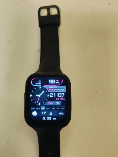 Zdjęcie oferty: Smartwatch Aptkdoe Q23 Fitness czarny 